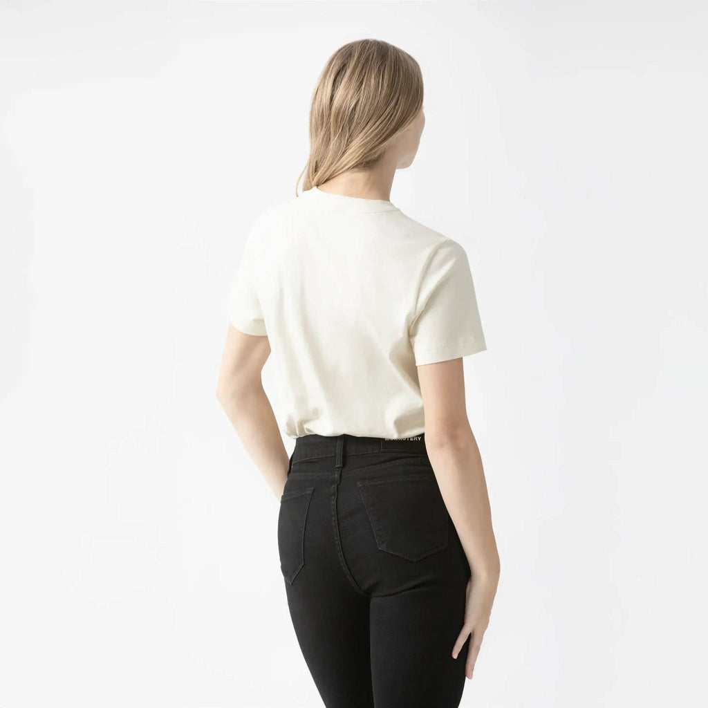 ANYA T - SHIRT WOMEN WHITE ASPARAGUS - Monastery | Tienda Oficial Colombia