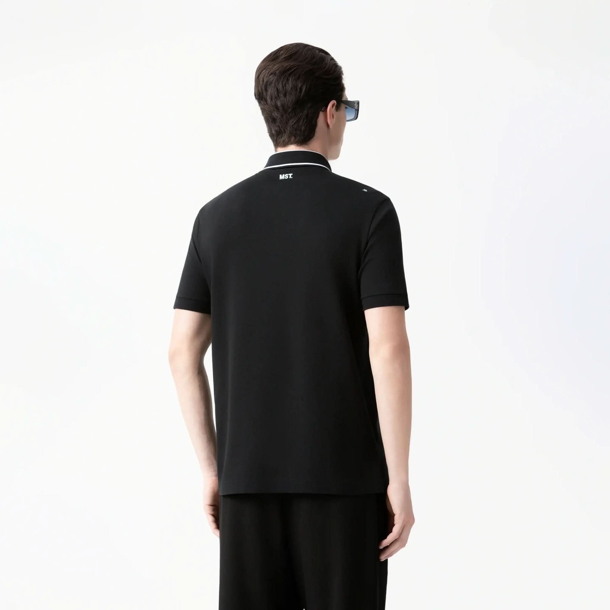 APALUSA POLO MEN BLACK - Monastery | Tienda Oficial Colombia