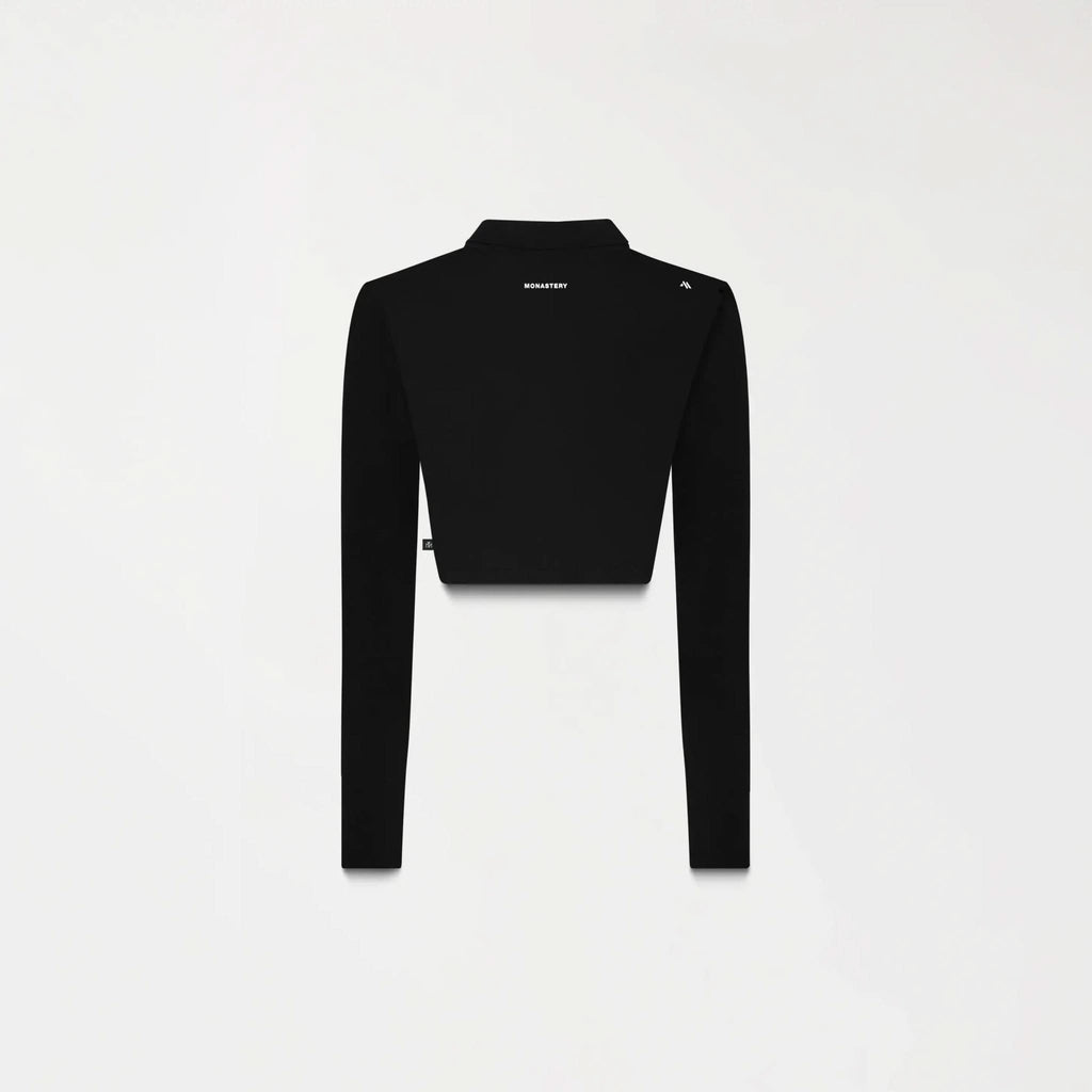 APRILE CROP TOP WOMEN BLACK - Monastery | Tienda Oficial Colombia