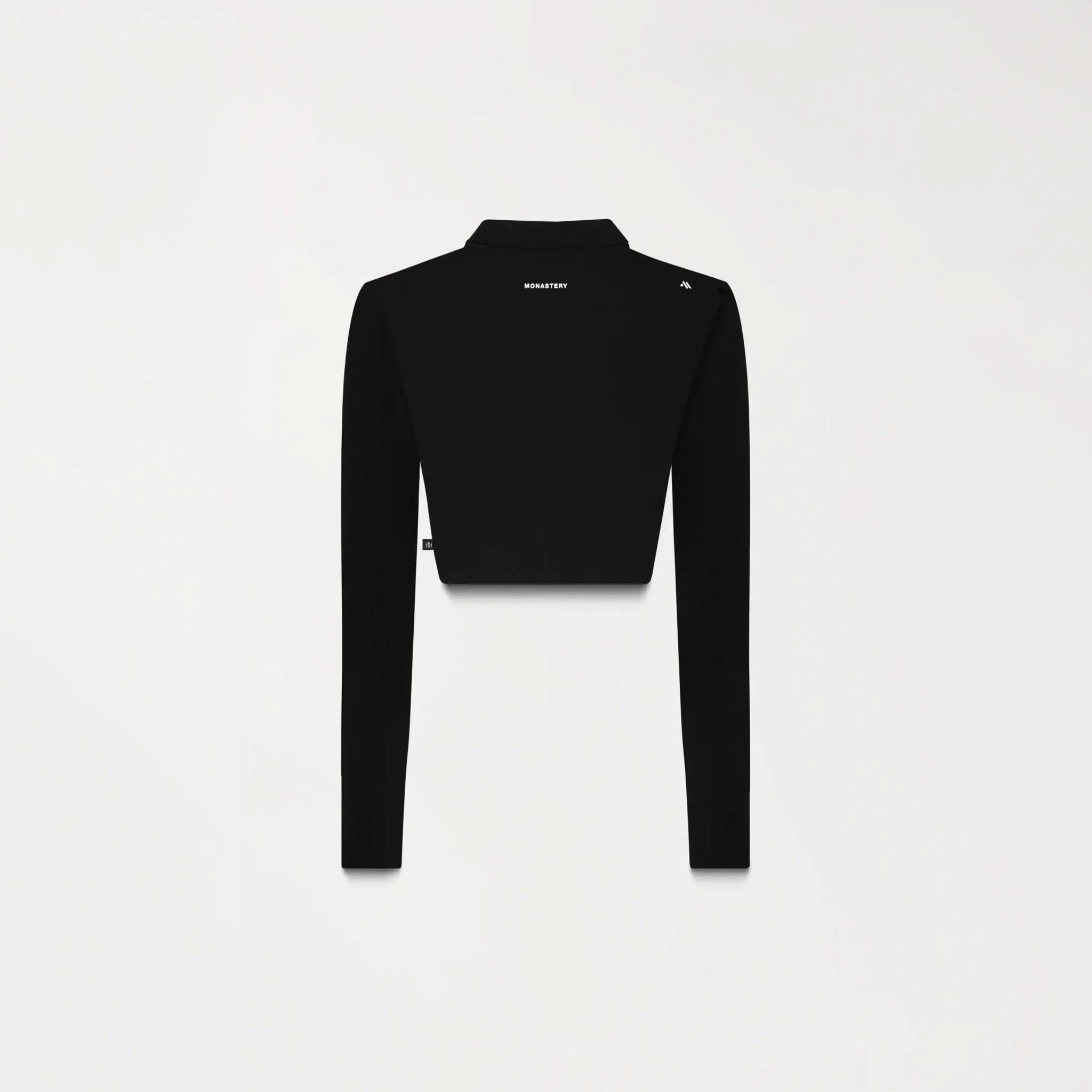 APRILE CROP TOP WOMEN BLACK - Monastery | Tienda Oficial Colombia