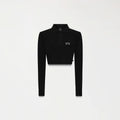 APRILE CROP TOP WOMEN BLACK - Monastery | Tienda Oficial Colombia