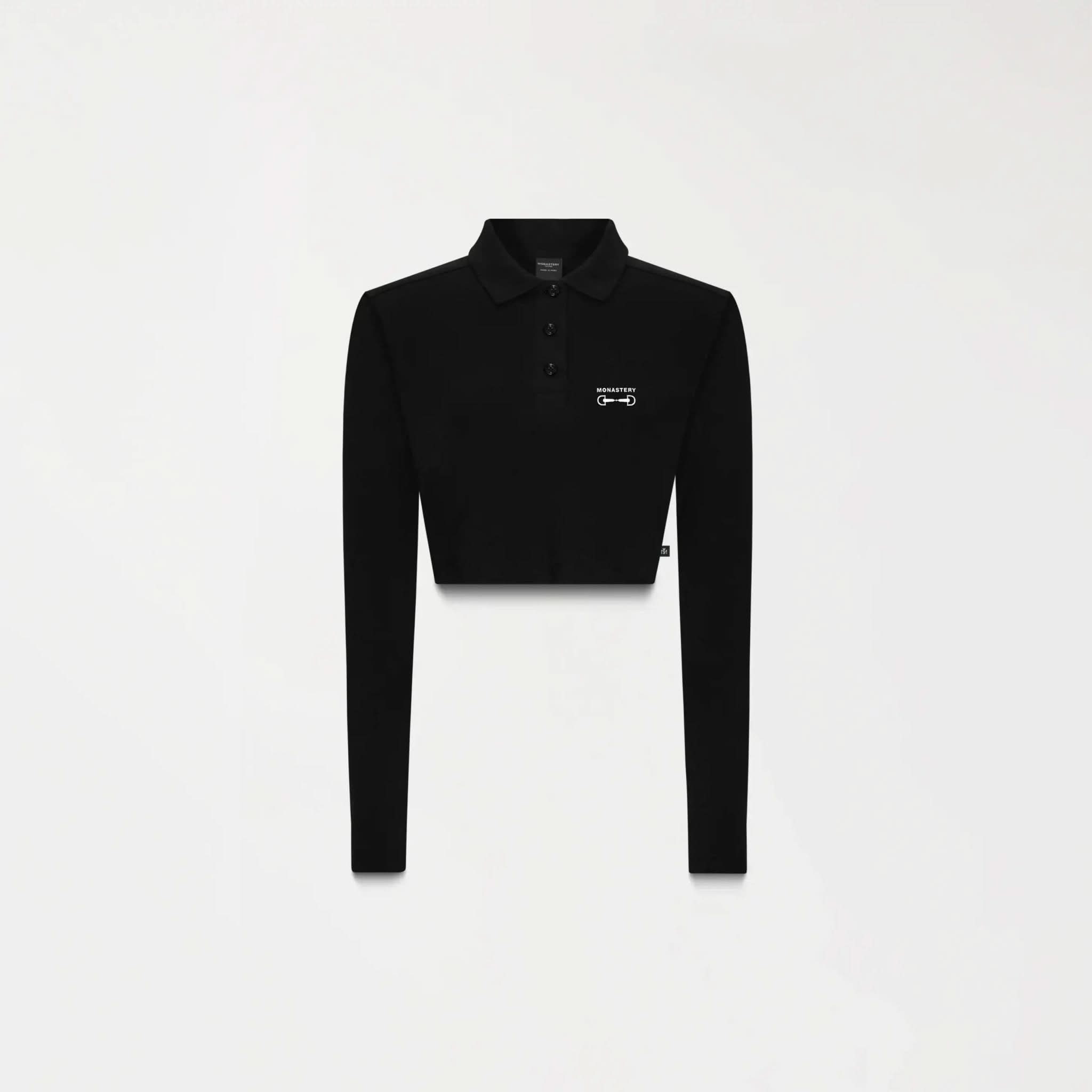 APRILE CROP TOP WOMEN BLACK - Monastery | Tienda Oficial Colombia