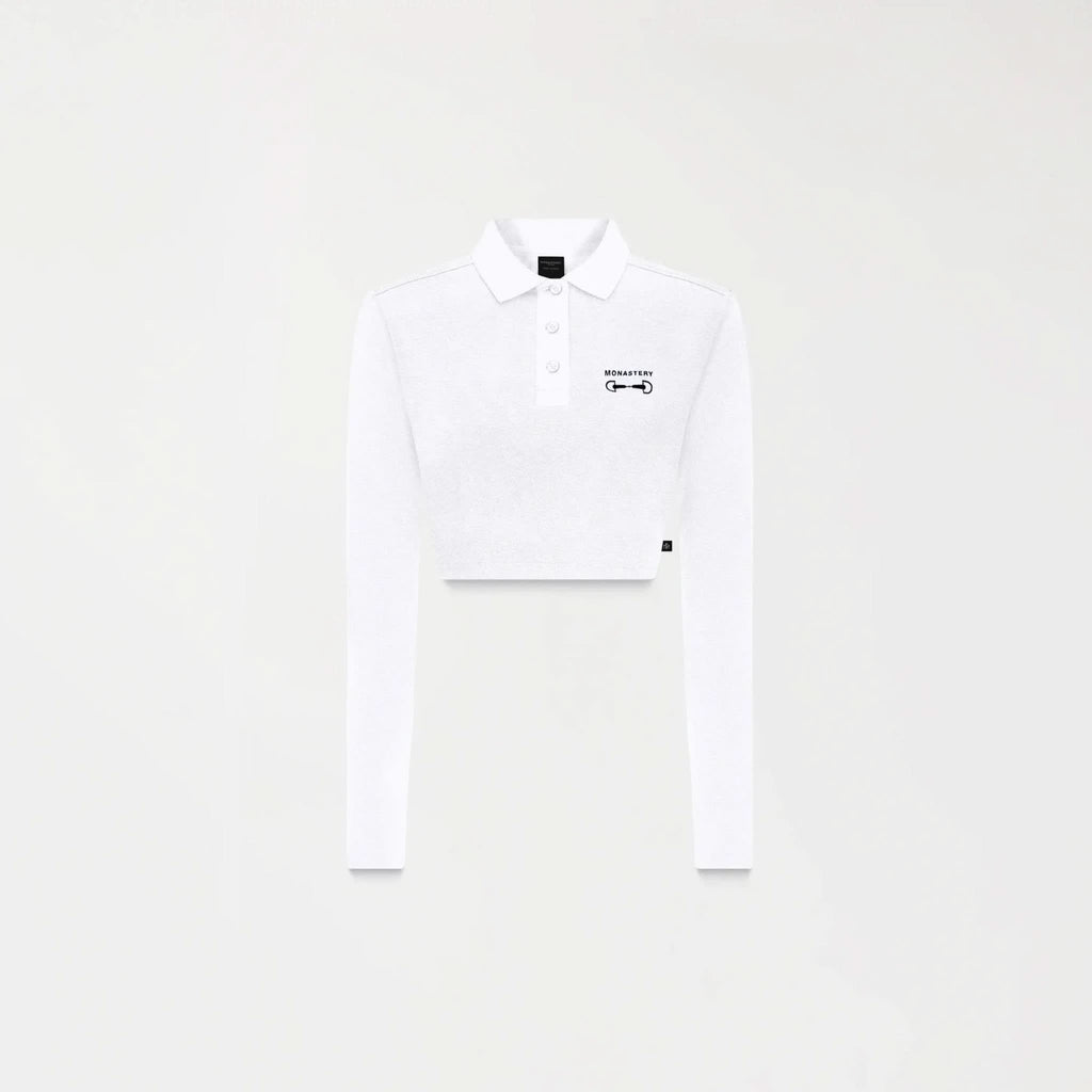 APRILE CROP TOP WOMEN WHITE - Monastery | Tienda Oficial Colombia
