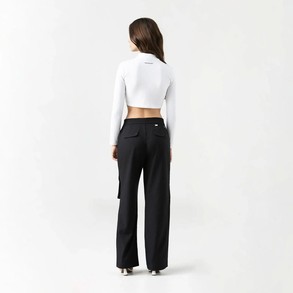 APRILE CROP TOP WOMEN WHITE - Monastery | Tienda Oficial Colombia