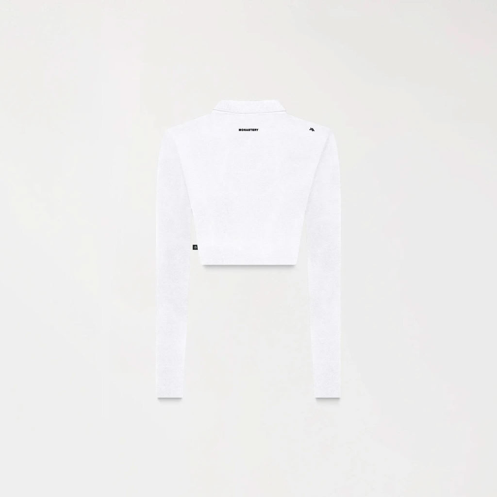APRILE CROP TOP WOMEN WHITE - Monastery | Tienda Oficial Colombia