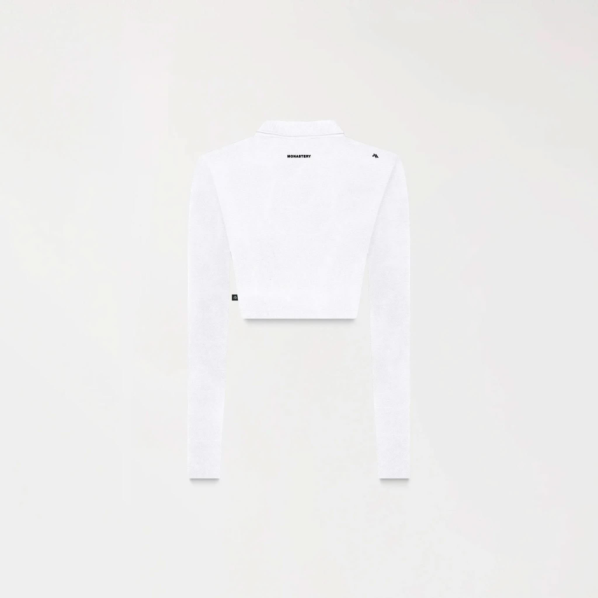 APRILE CROP TOP WOMEN WHITE - Monastery | Tienda Oficial Colombia