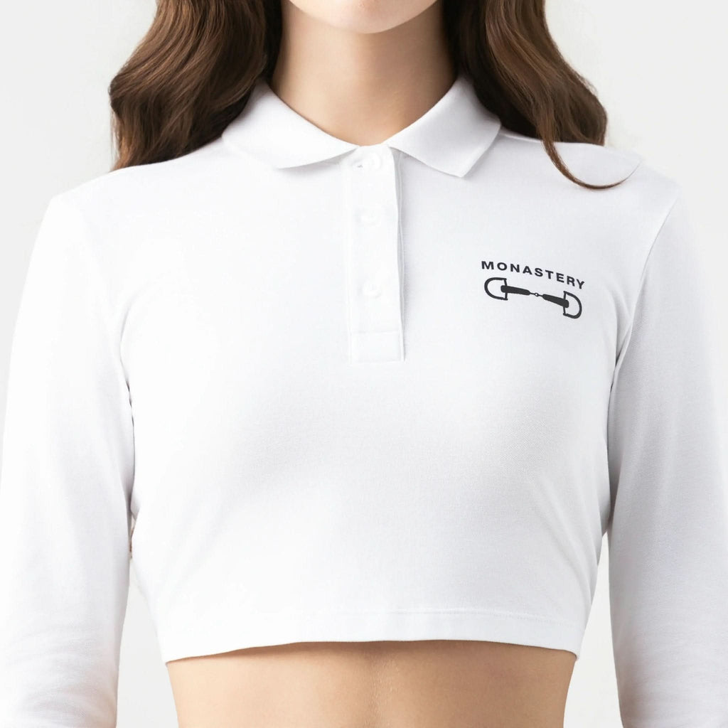 APRILE CROP TOP WOMEN WHITE - Monastery | Tienda Oficial Colombia