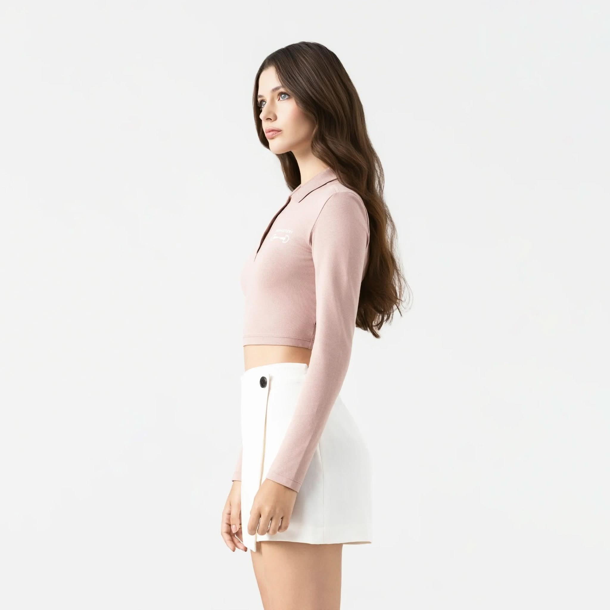 APRILE CROP TOP WOMEN WOODROSE - Monastery | Tienda Oficial Colombia