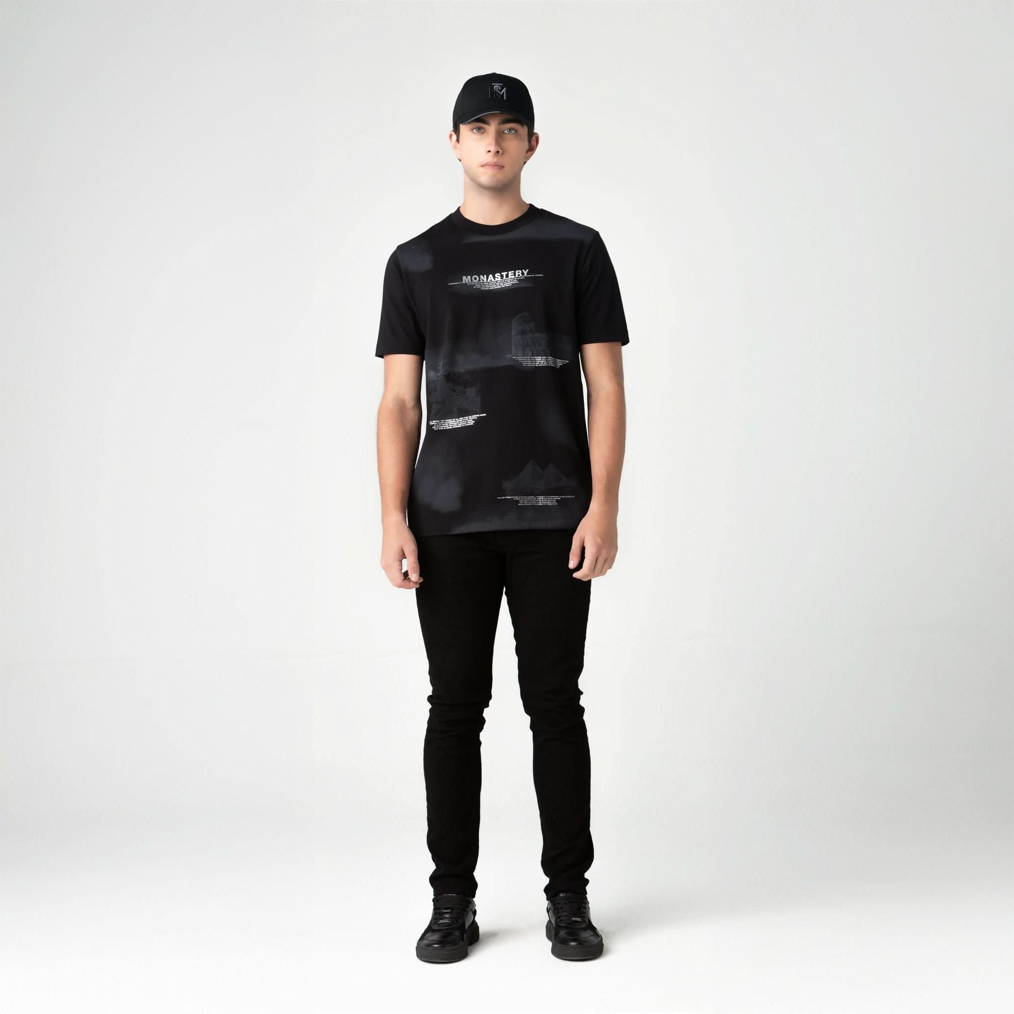 ARCUS T - SHIRT MEN BLACK - Monastery | Tienda Oficial Colombia