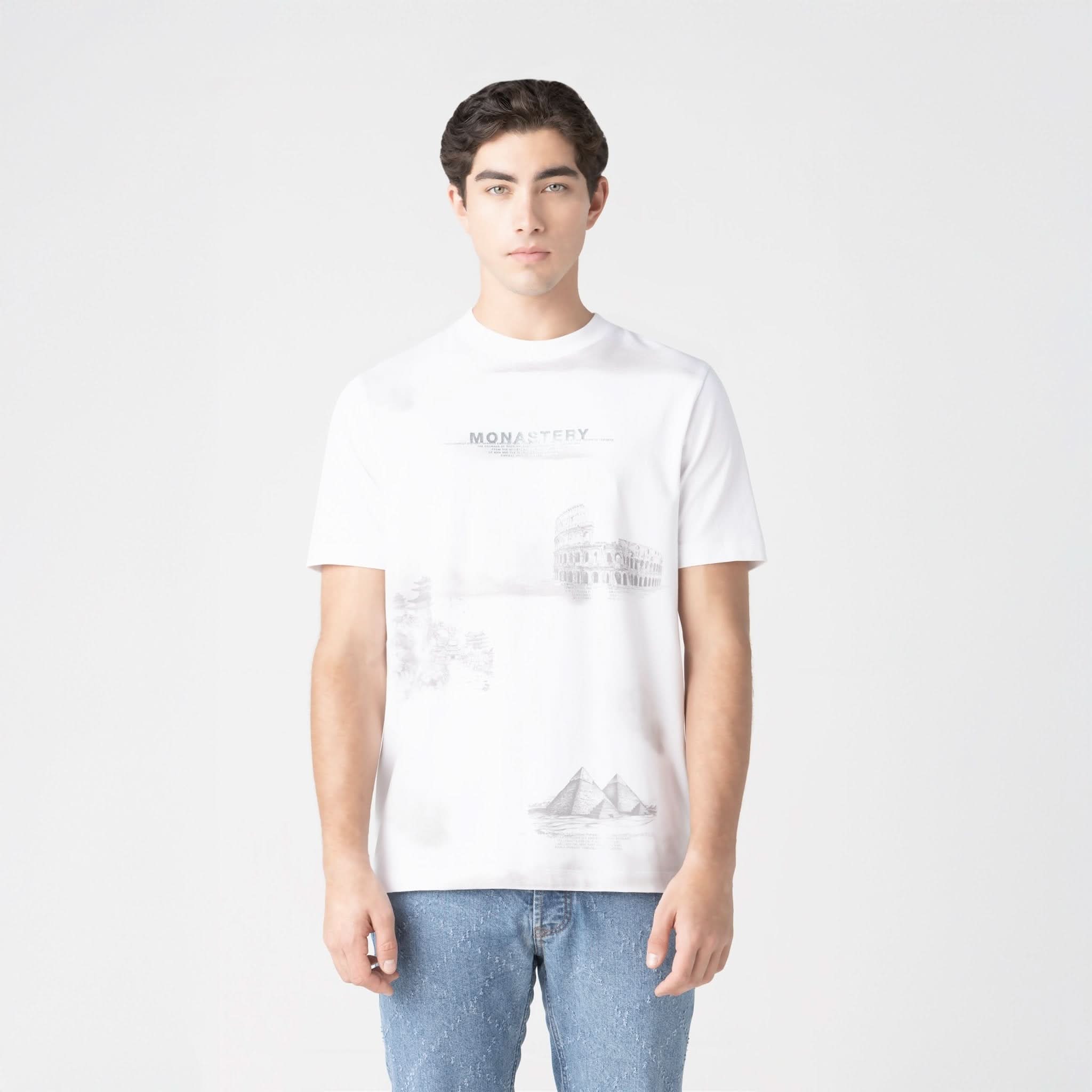 ARCUS T - SHIRT MEN WHITE - Monastery | Tienda Oficial Colombia