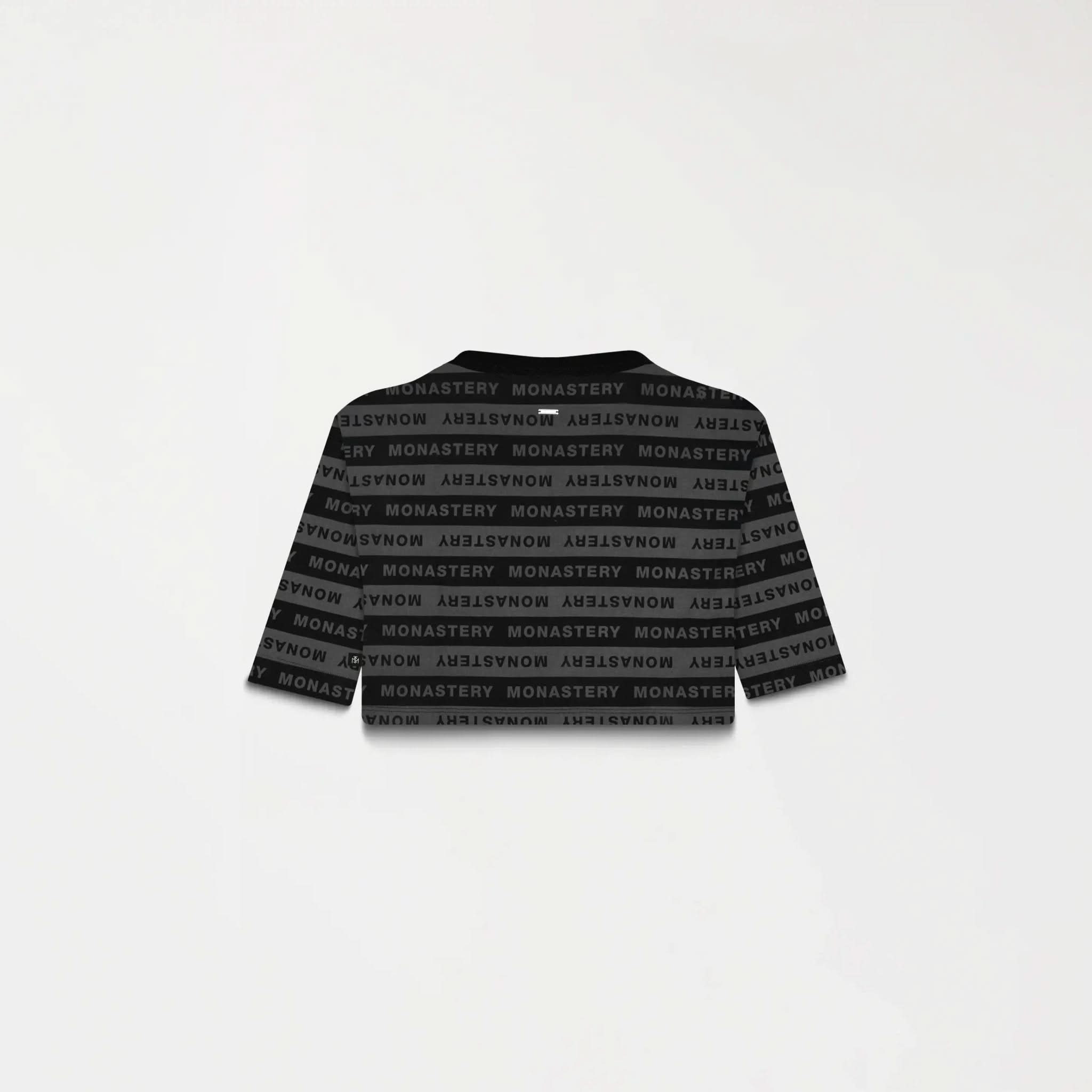 ASH CROP TOP WOMEN BLACK - Monastery | Tienda Oficial Colombia