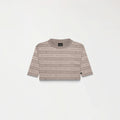 ASH CROP TOP WOMEN TAUPE GRAY - Monastery | Tienda Oficial Colombia