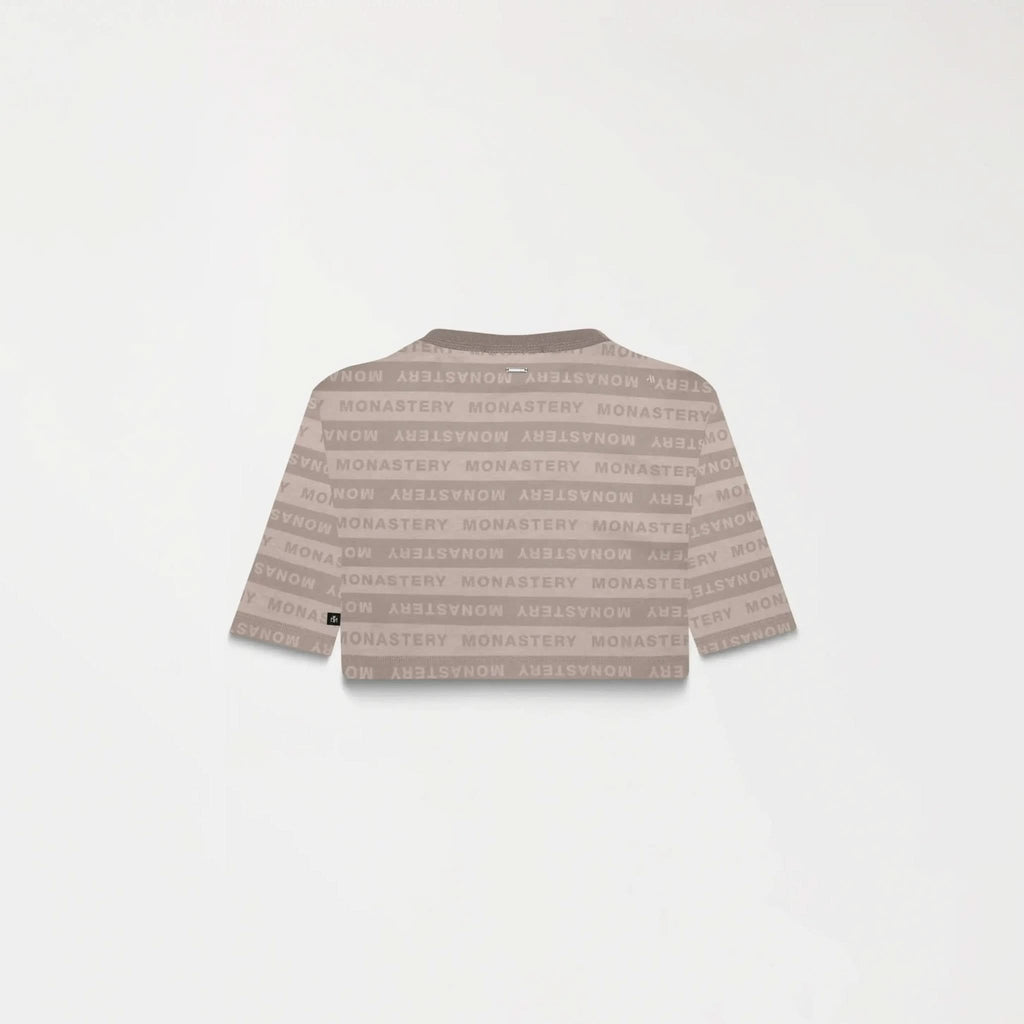 ASH CROP TOP WOMEN TAUPE GRAY - Monastery | Tienda Oficial Colombia