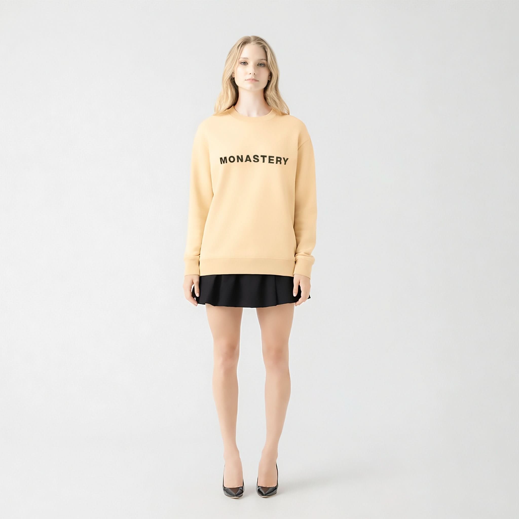 ASINE CAMEL SWEATSHIRTS - Monastery | Tienda Oficial Colombia
