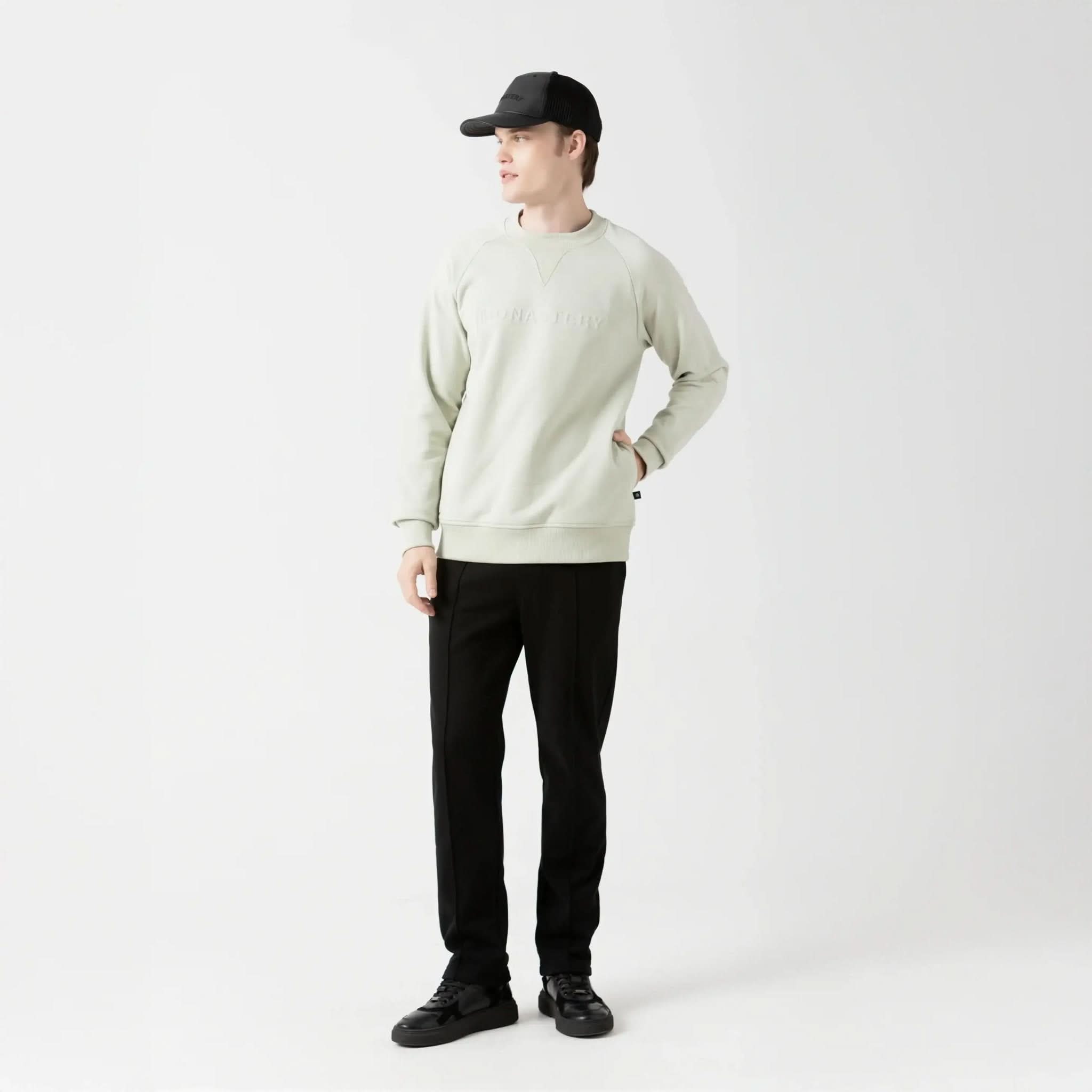 AUGUSTUS SWEATSHIRT MEN MINERAL GRAY - Monastery | Tienda Oficial Colombia