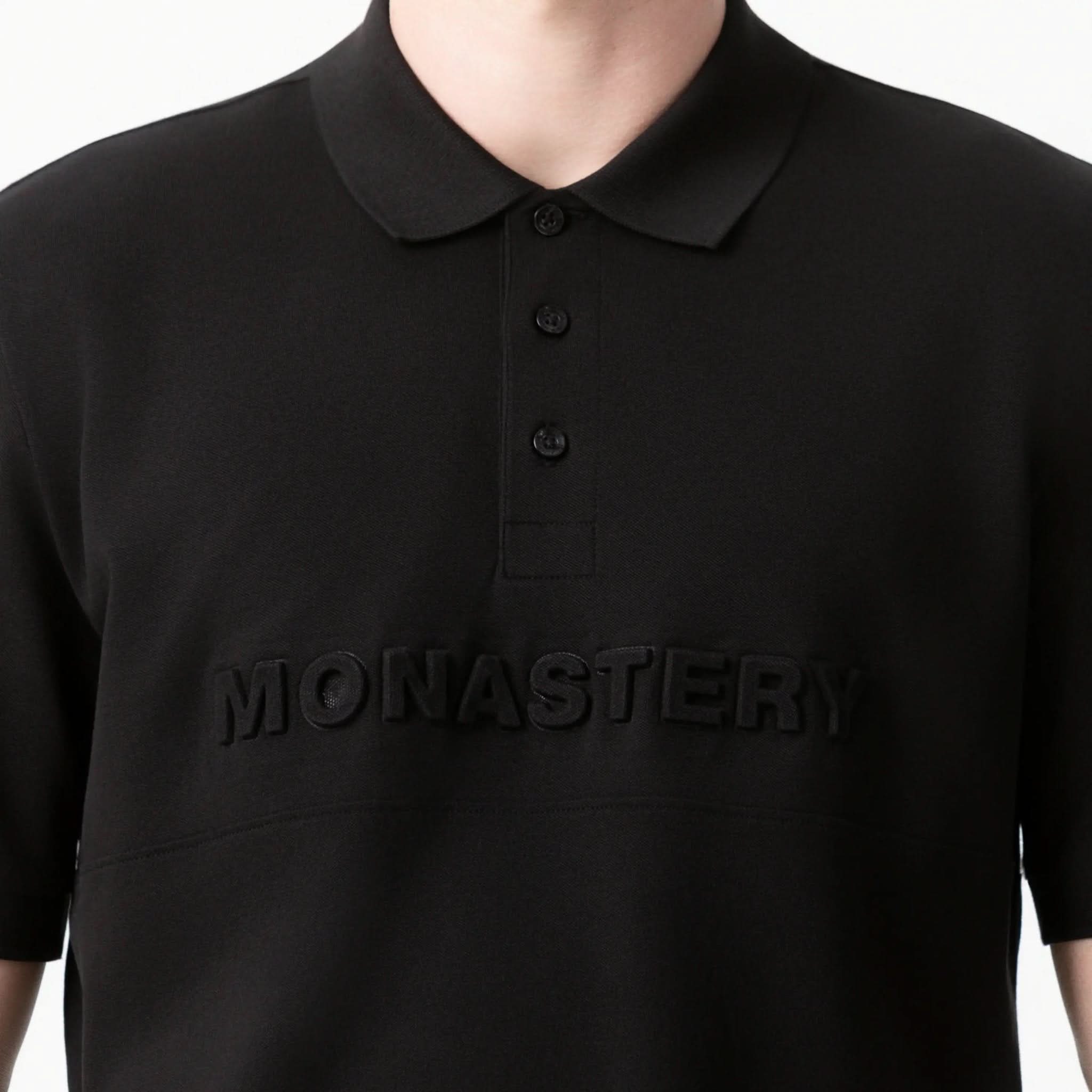 AVRA POLO MEN BLACK - Monastery | Tienda Oficial Colombia