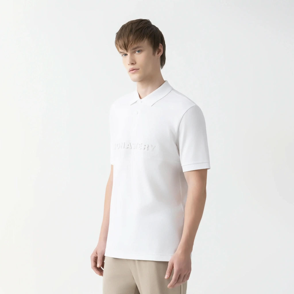 AVRA POLO MEN WHITE - Monastery | Tienda Oficial Colombia