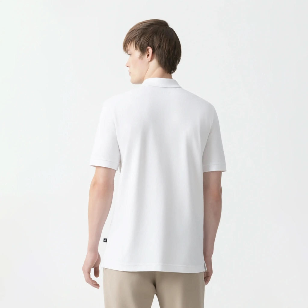 AVRA POLO MEN WHITE - Monastery | Tienda Oficial Colombia
