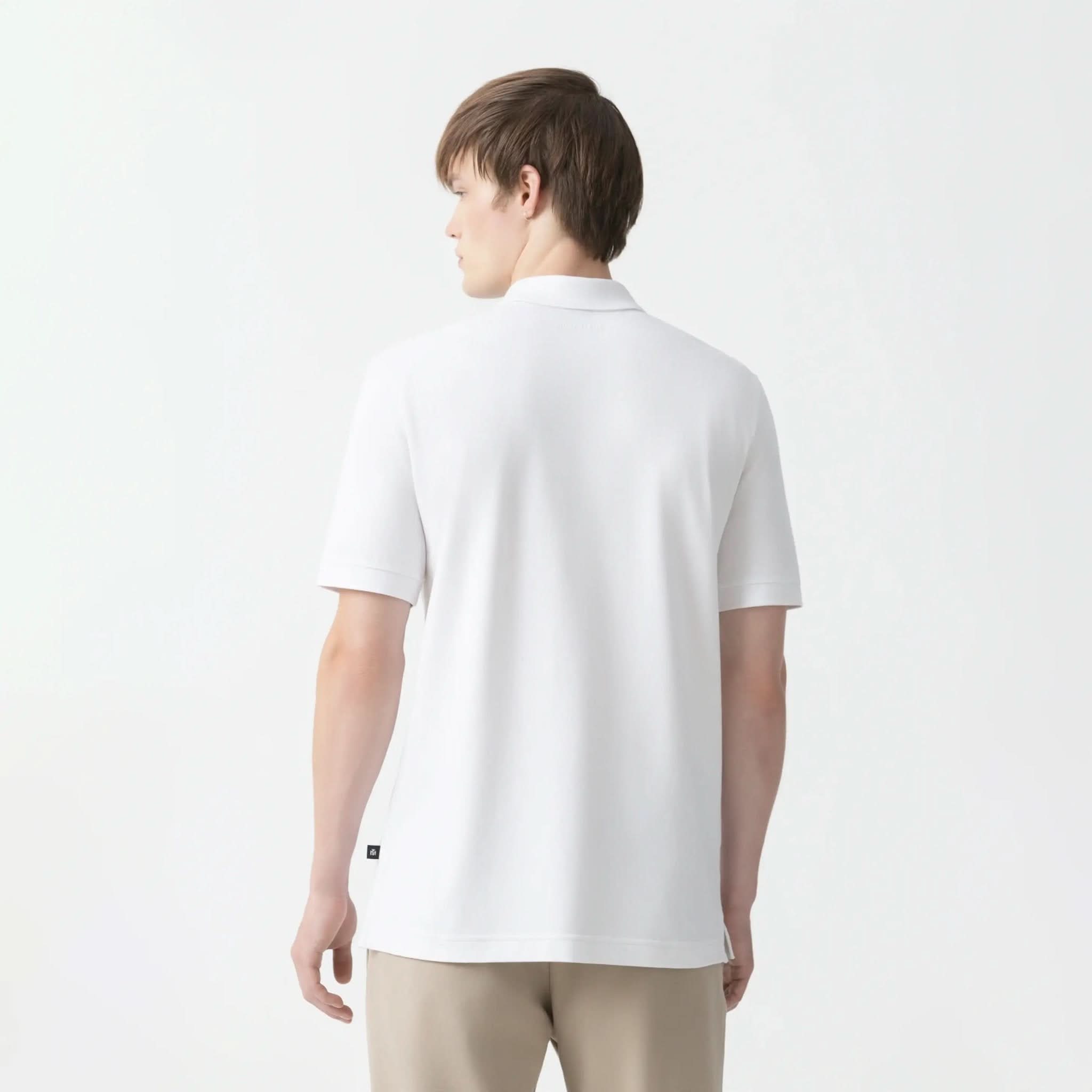 AVRA POLO MEN WHITE - Monastery | Tienda Oficial Colombia