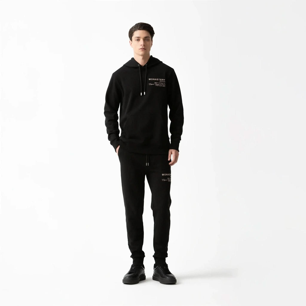 BACKTON HOODIE MEN BLACK - Monastery | Tienda Oficial Colombia