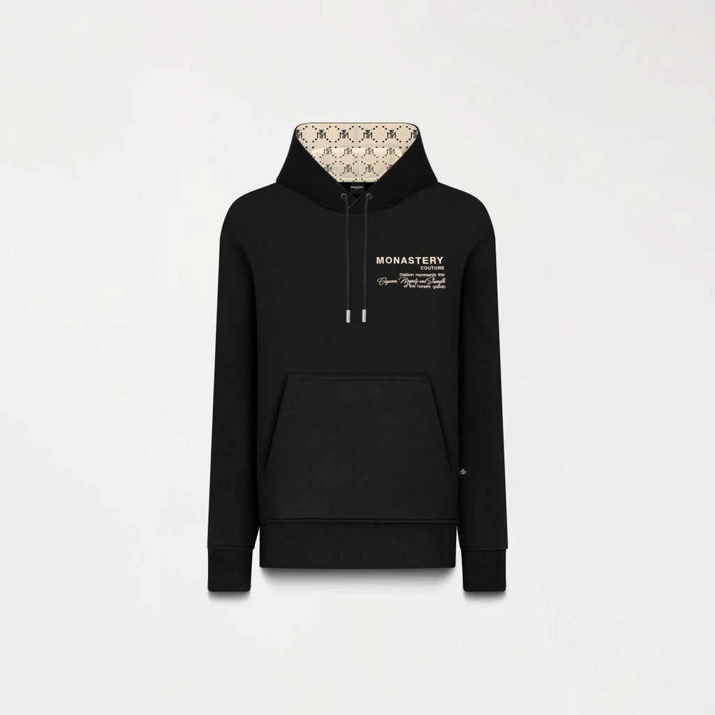 BACKTON HOODIE MEN BLACK - Monastery | Tienda Oficial Colombia
