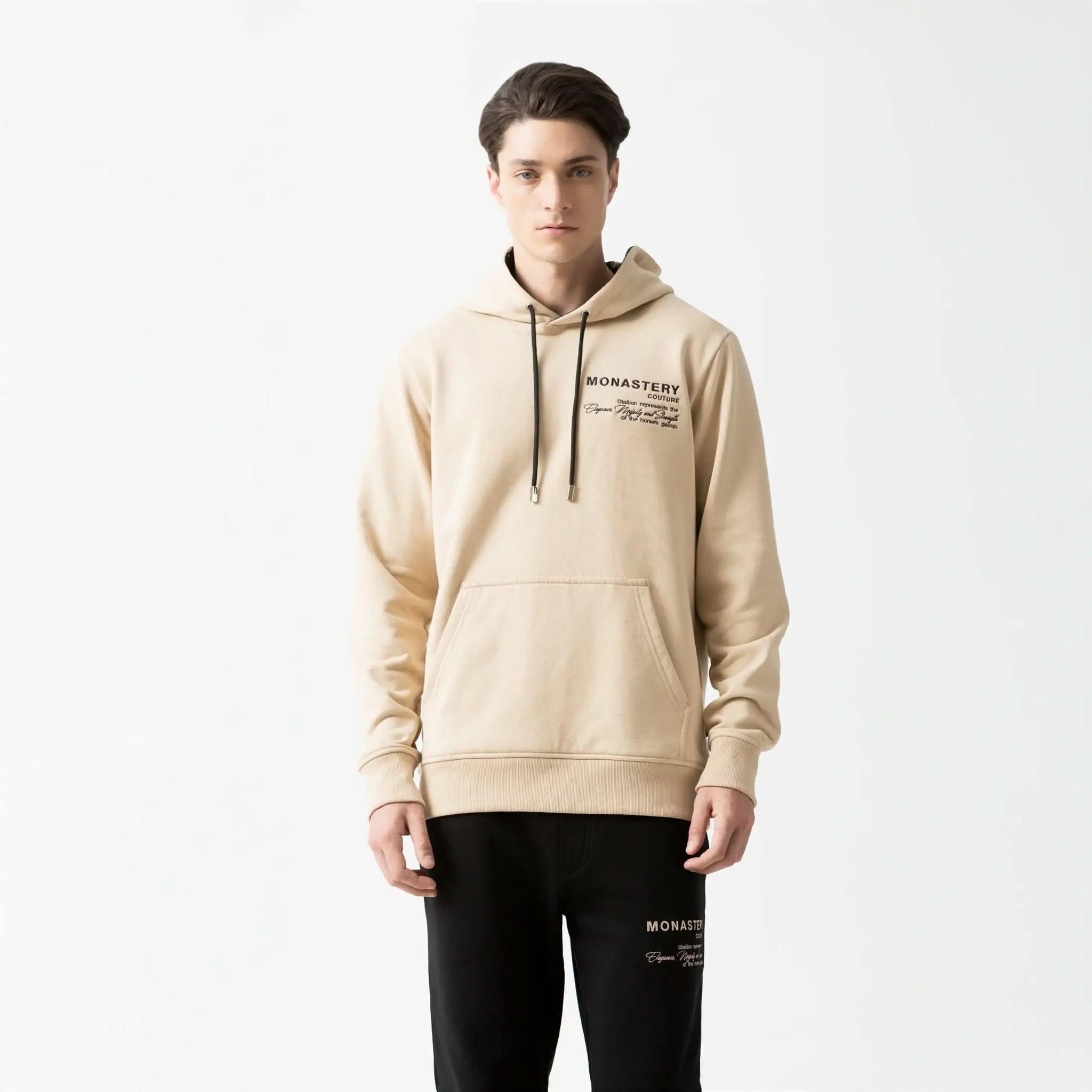 BACKTON HOODIE MEN IRISH CREAM - Monastery | Tienda Oficial Colombia