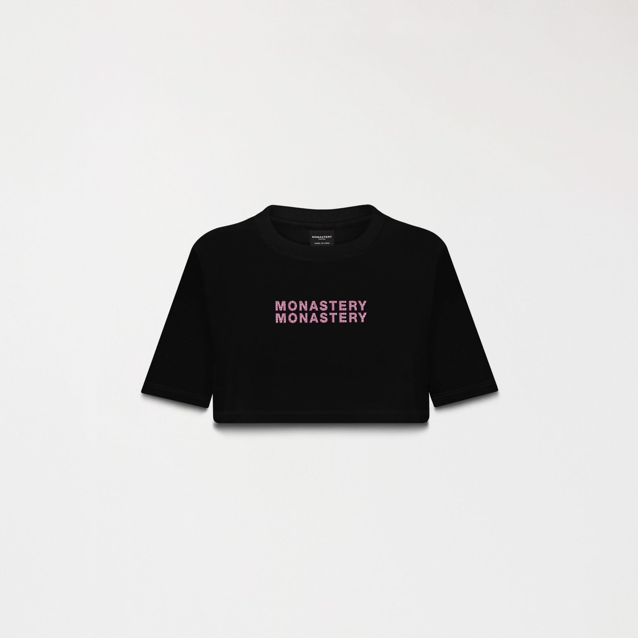 BAOSHE CROP TOP WOMEN BLACK - Monastery | Tienda Oficial Colombia