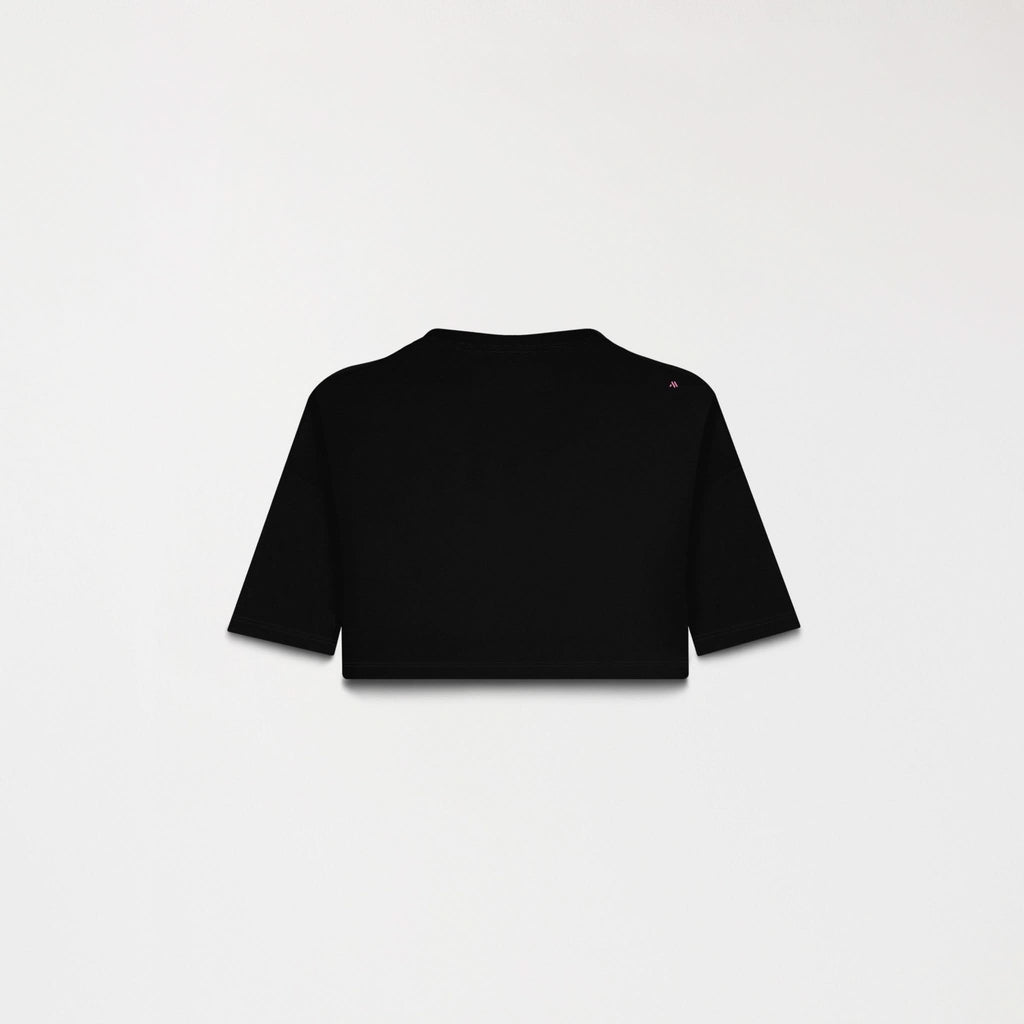 BAOSHE CROP TOP WOMEN BLACK - Monastery | Tienda Oficial Colombia