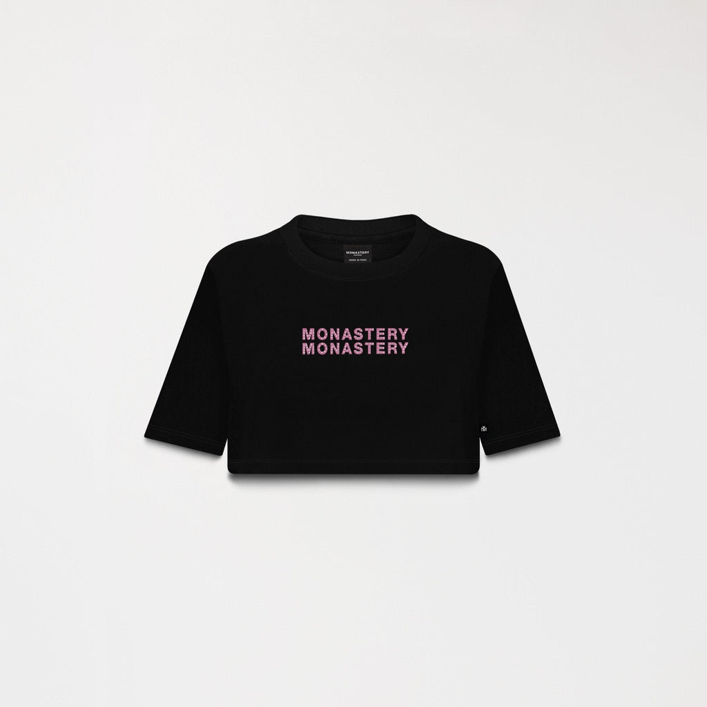 BAOSHE CROP TOP WOMEN BLACK - Monastery | Tienda Oficial Colombia