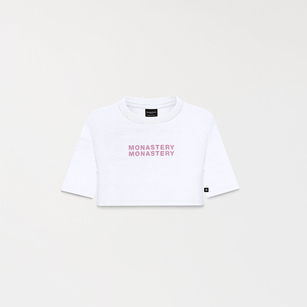 BAOSHE CROP TOP WOMEN WHITE - Monastery | Tienda Oficial Colombia