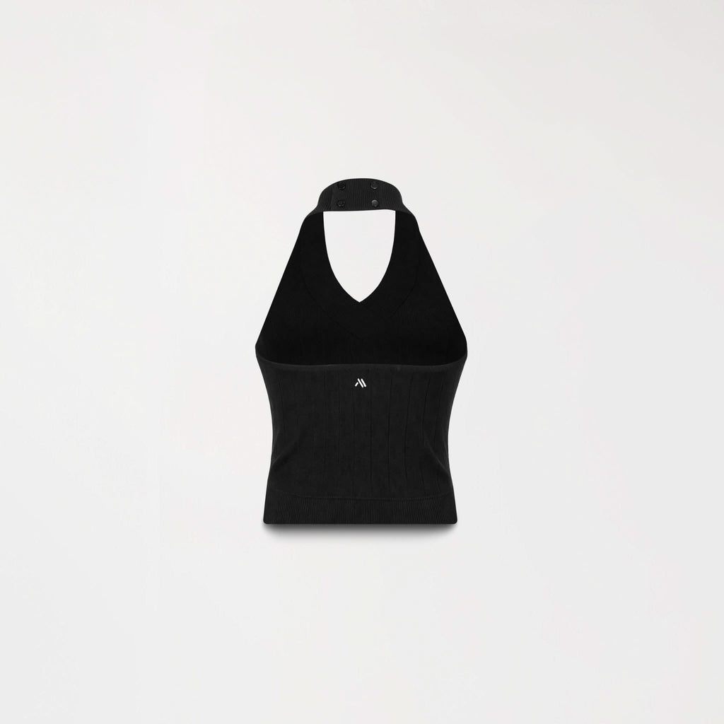 BARAQ KNITTED TOP WOMEN BLACK - Monastery | Tienda Oficial Colombia