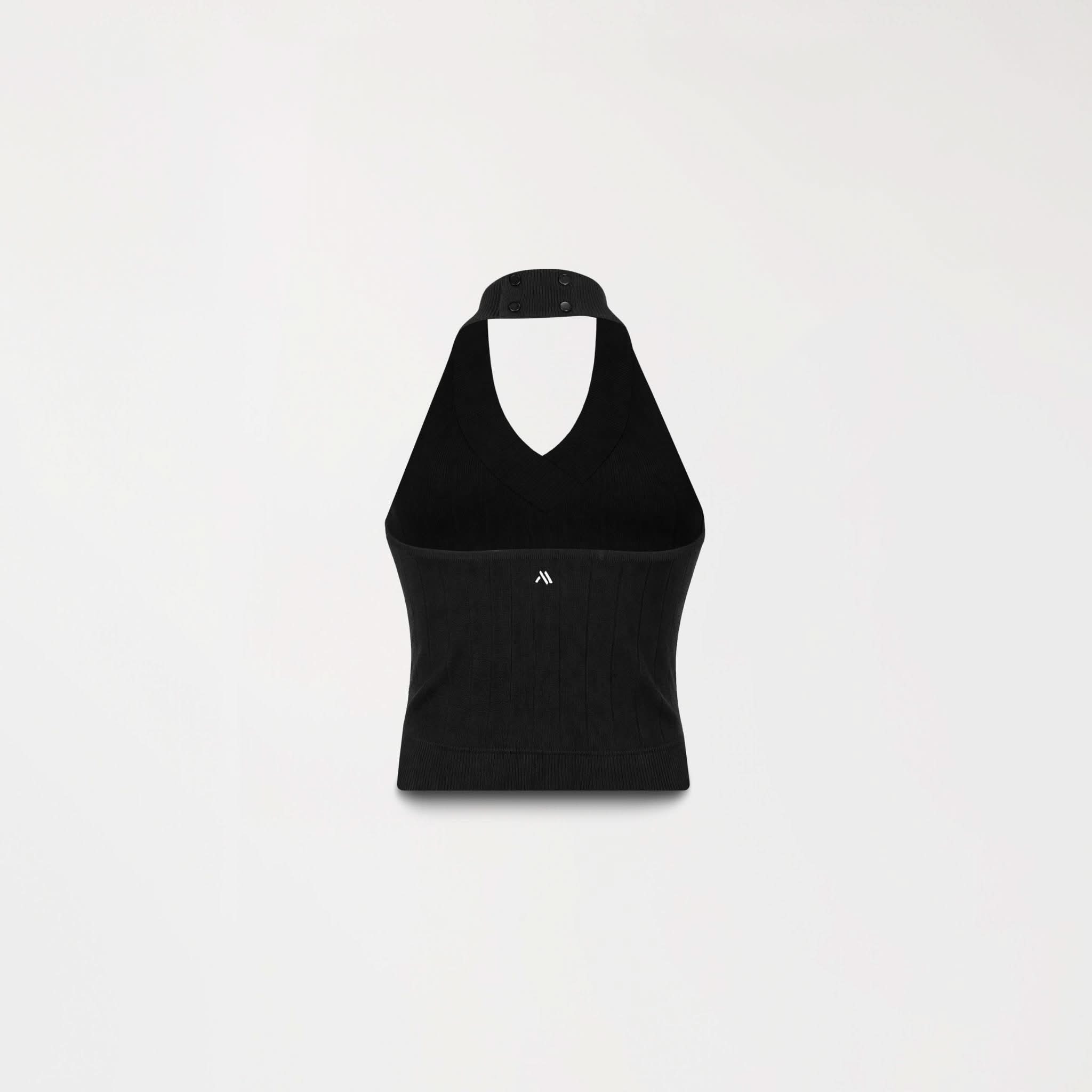 BARAQ KNITTED TOP WOMEN BLACK - Monastery | Tienda Oficial Colombia