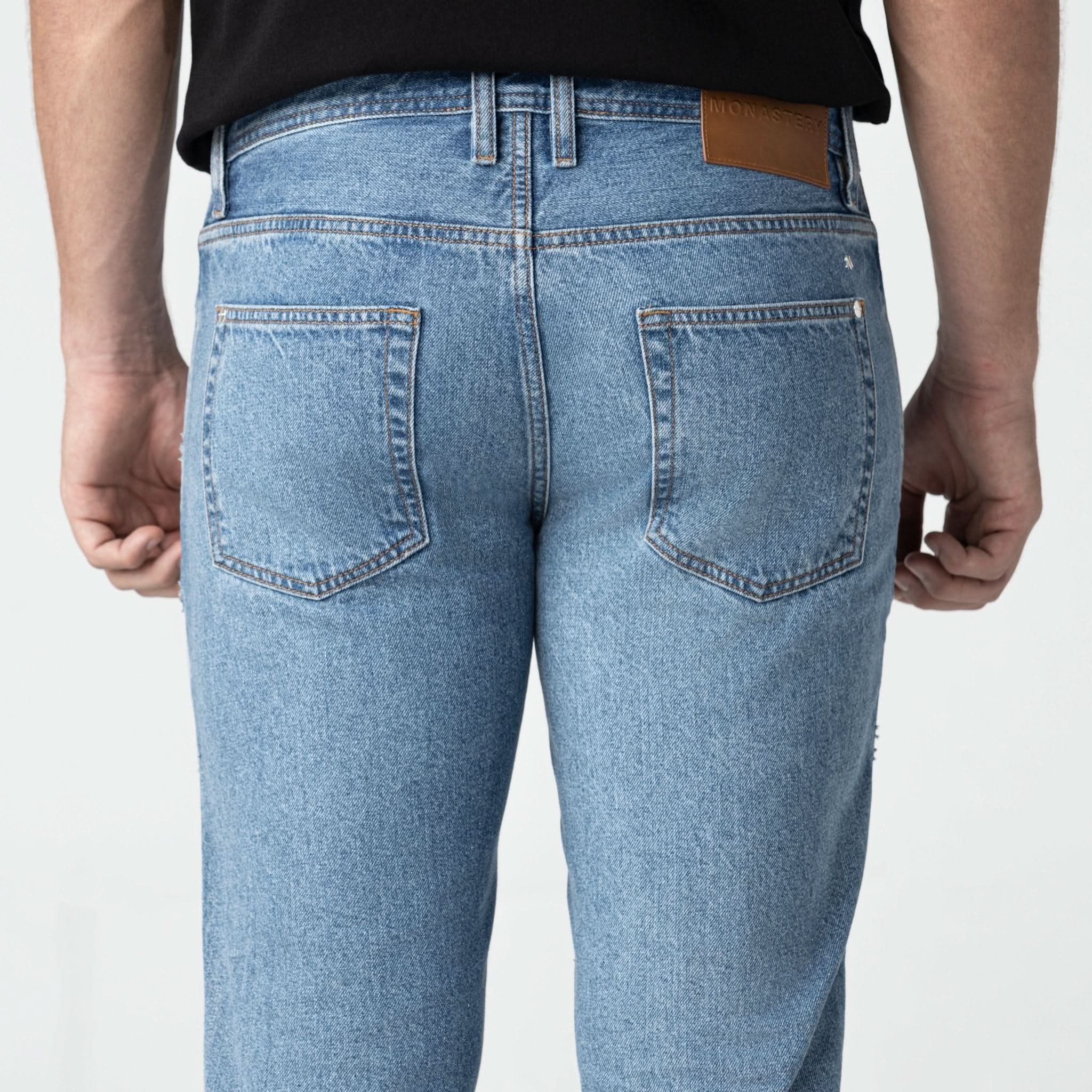 BEEKERS JEAN MEN BLUE DENIM - Monastery | Tienda Oficial Colombia
