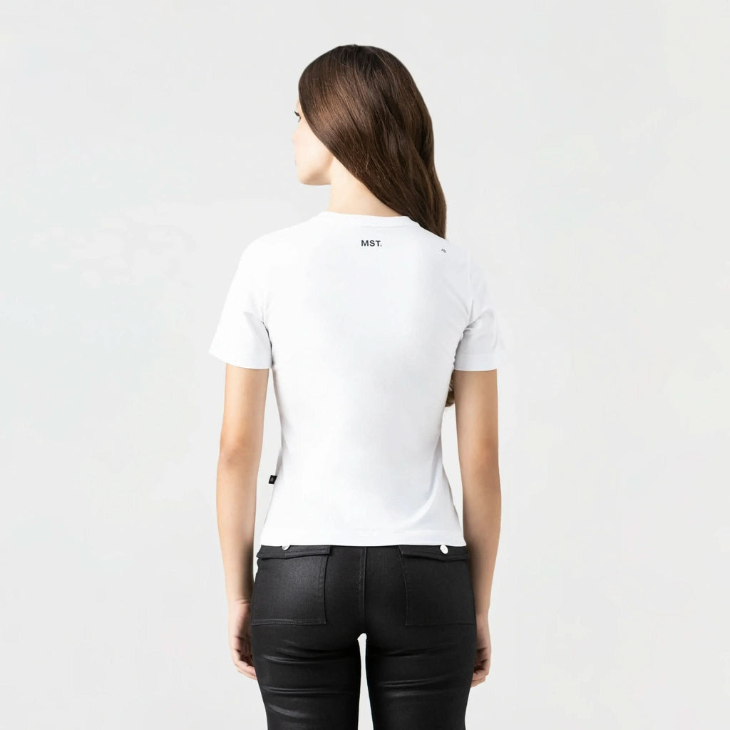 BEL T - SHIRT WOMEN WHITE - Monastery | Tienda Oficial Colombia