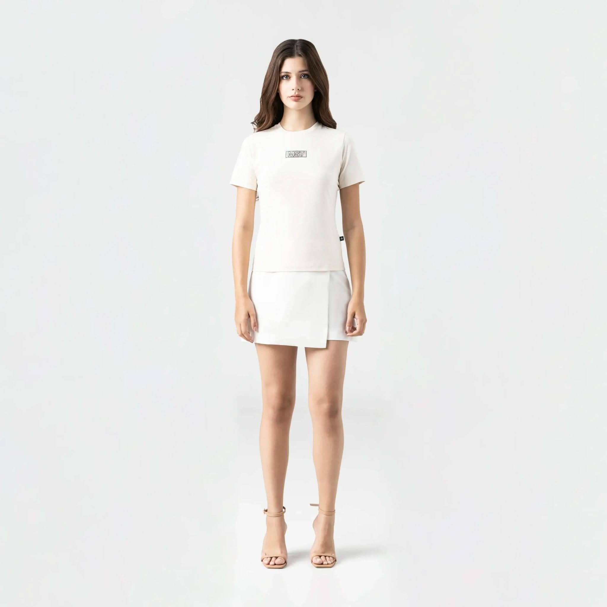 BEL T - SHIRT WOMEN WHITECAP GRAY - Monastery | Tienda Oficial Colombia