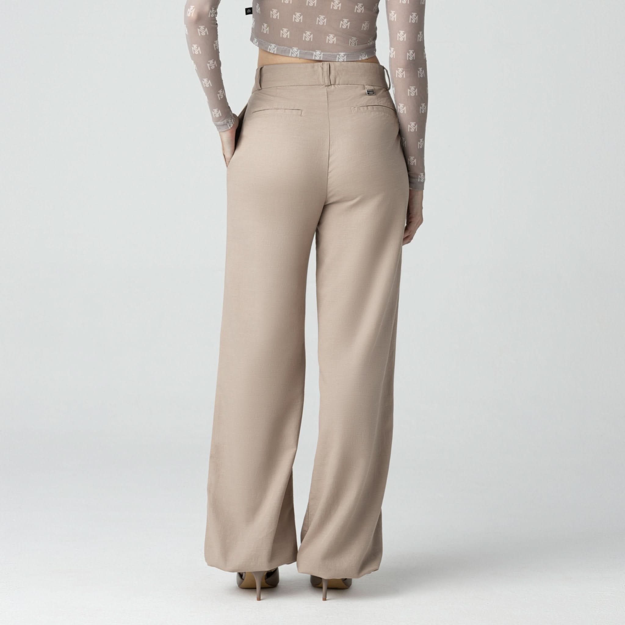 BEZEK PANT WOMEN SIMPLY TAUPE - Monastery | Tienda Oficial Colombia