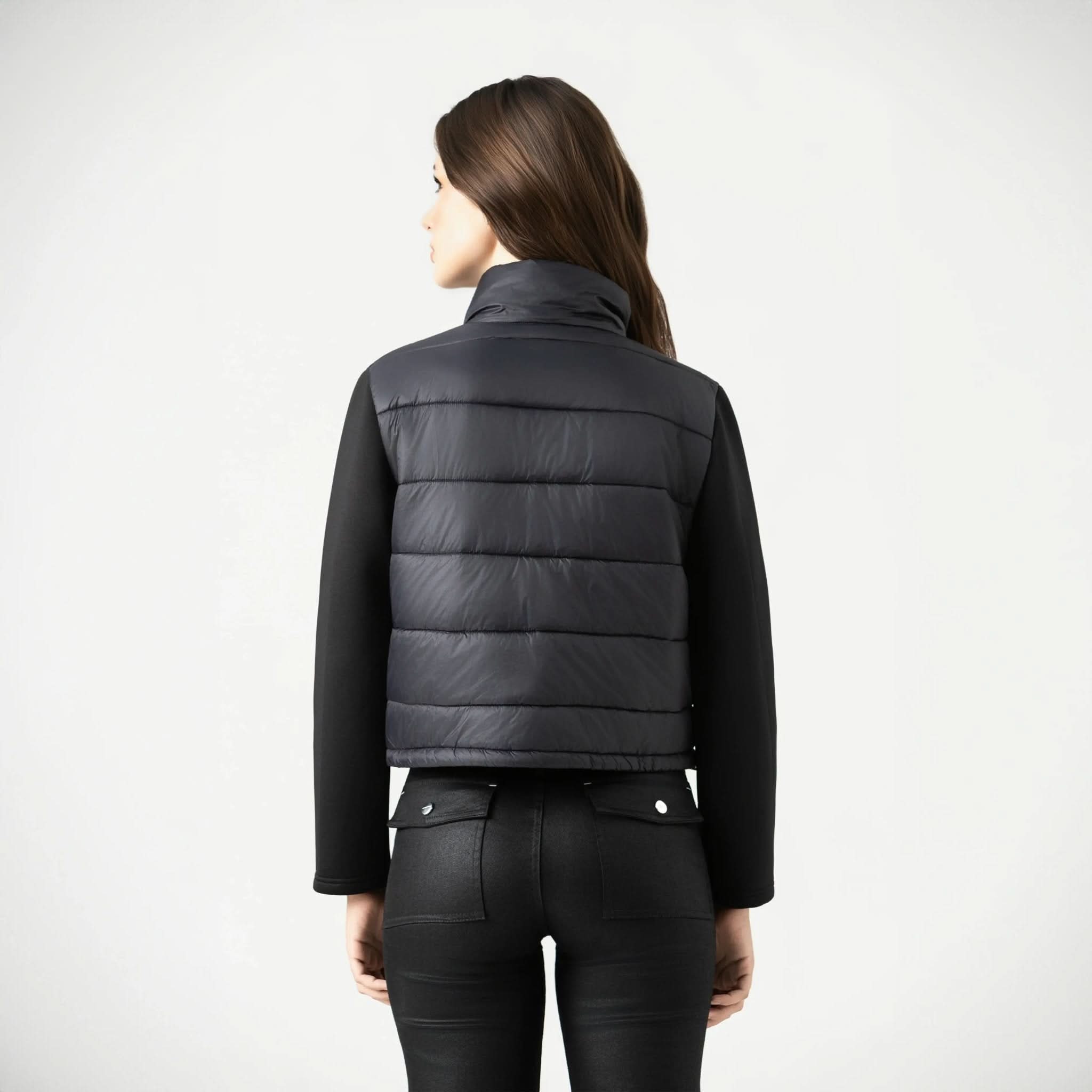 BHERA PUFF JACKET WOMEN BLACK - Monastery | Tienda Oficial Colombia