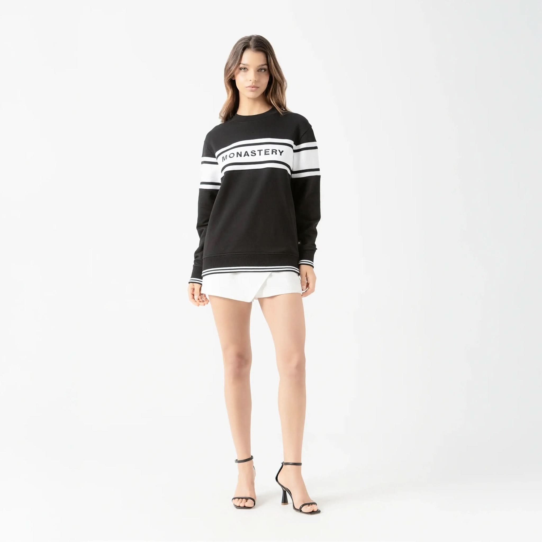 BIANKA SWEATSHIRT WOMEN BLACK - Monastery | Tienda Oficial Colombia