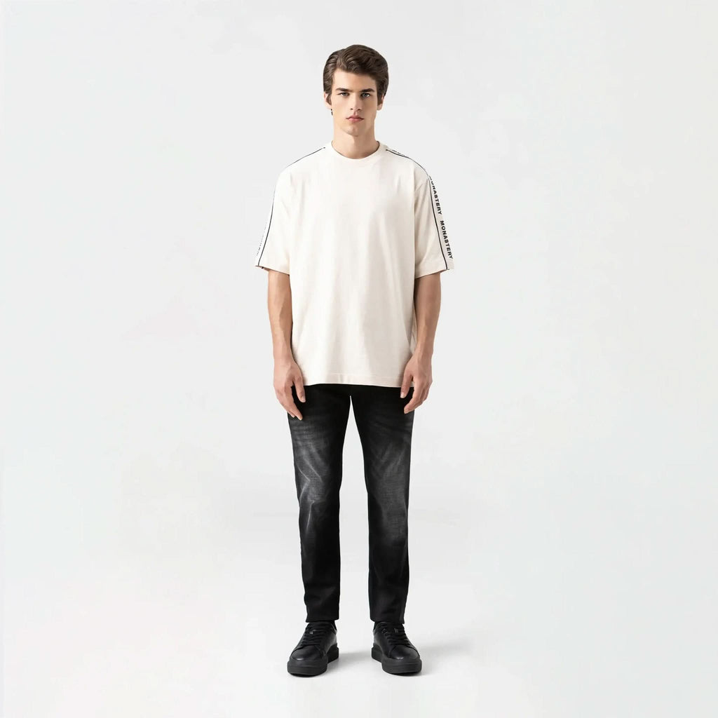 BLACKFORD T - SHIRT OVERSIZED MEN SAND DOLLAR - Monastery | Tienda Oficial Colombia