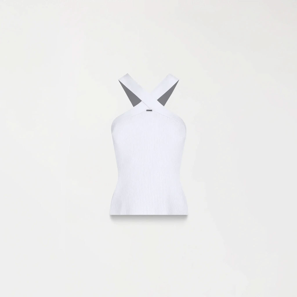 BLAIR KNITTED TOP WOMEN WHITE - Monastery | Tienda Oficial Colombia