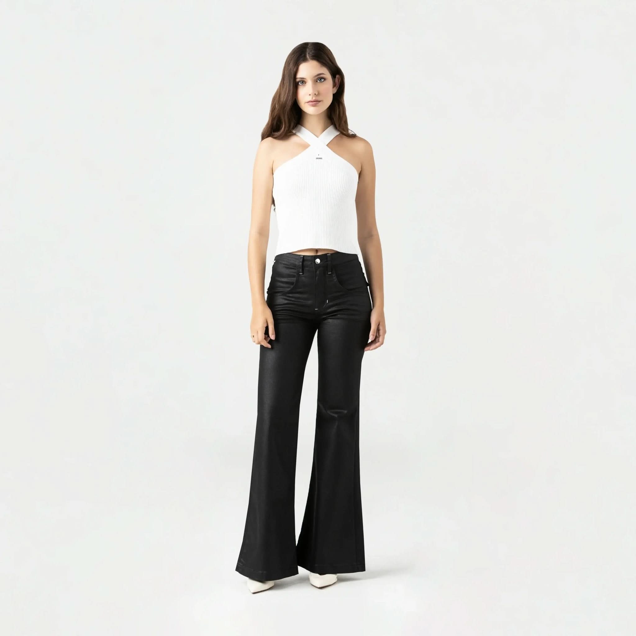 BLAIR KNITTED TOP WOMEN WHITE - Monastery | Tienda Oficial Colombia