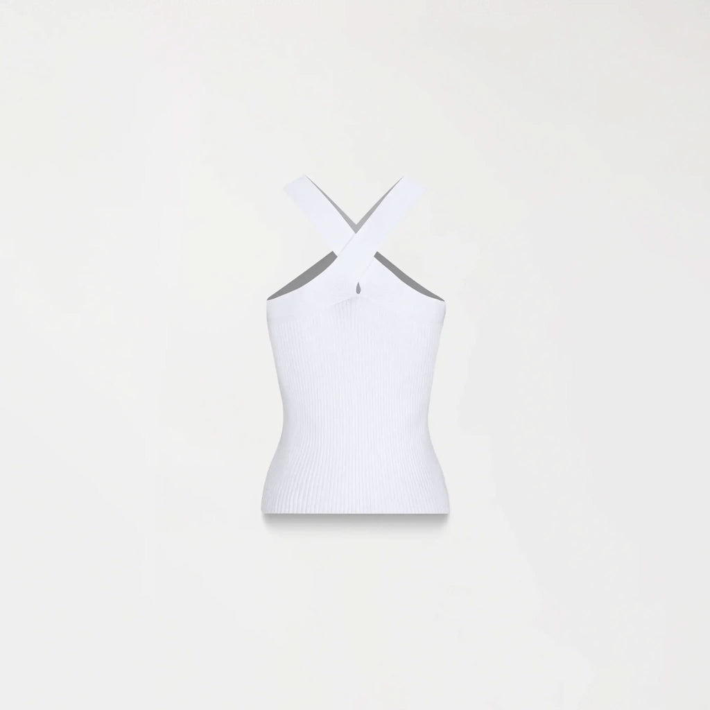 BLAIR KNITTED TOP WOMEN WHITE - Monastery | Tienda Oficial Colombia