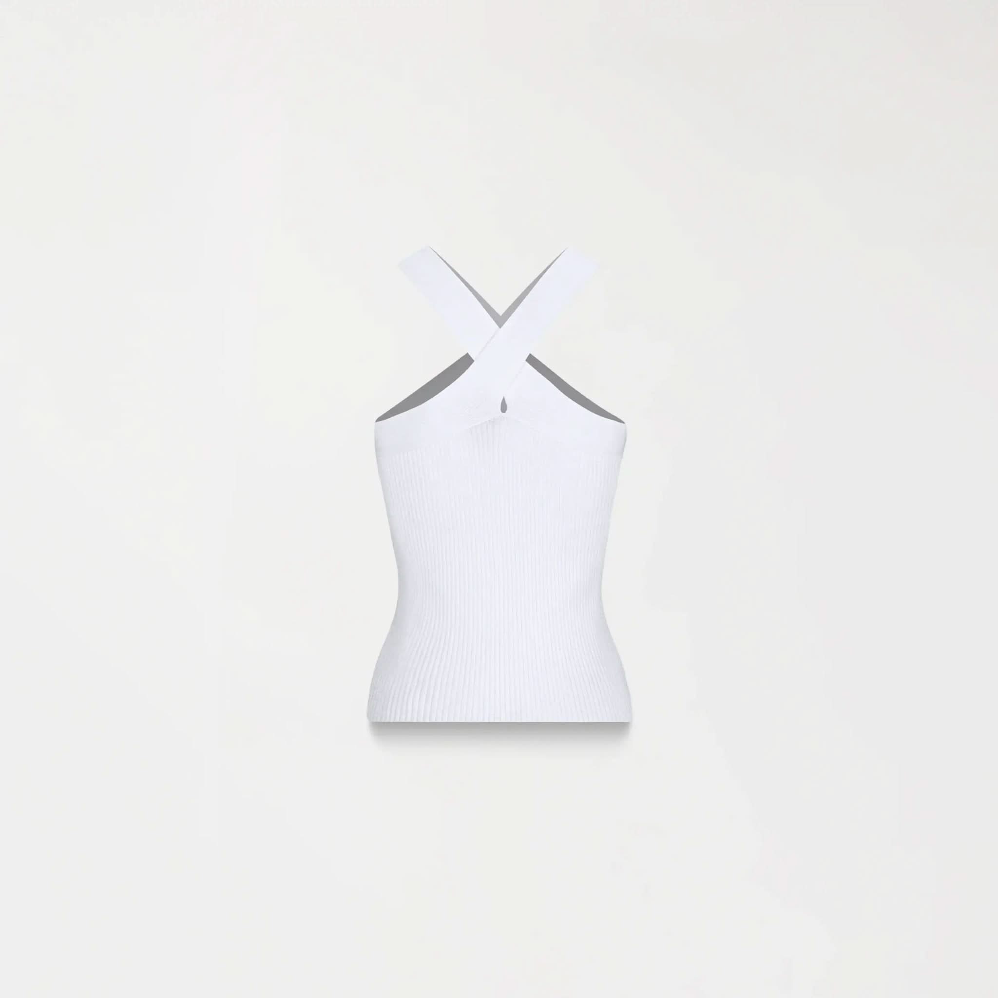 BLAIR KNITTED TOP WOMEN WHITE - Monastery | Tienda Oficial Colombia