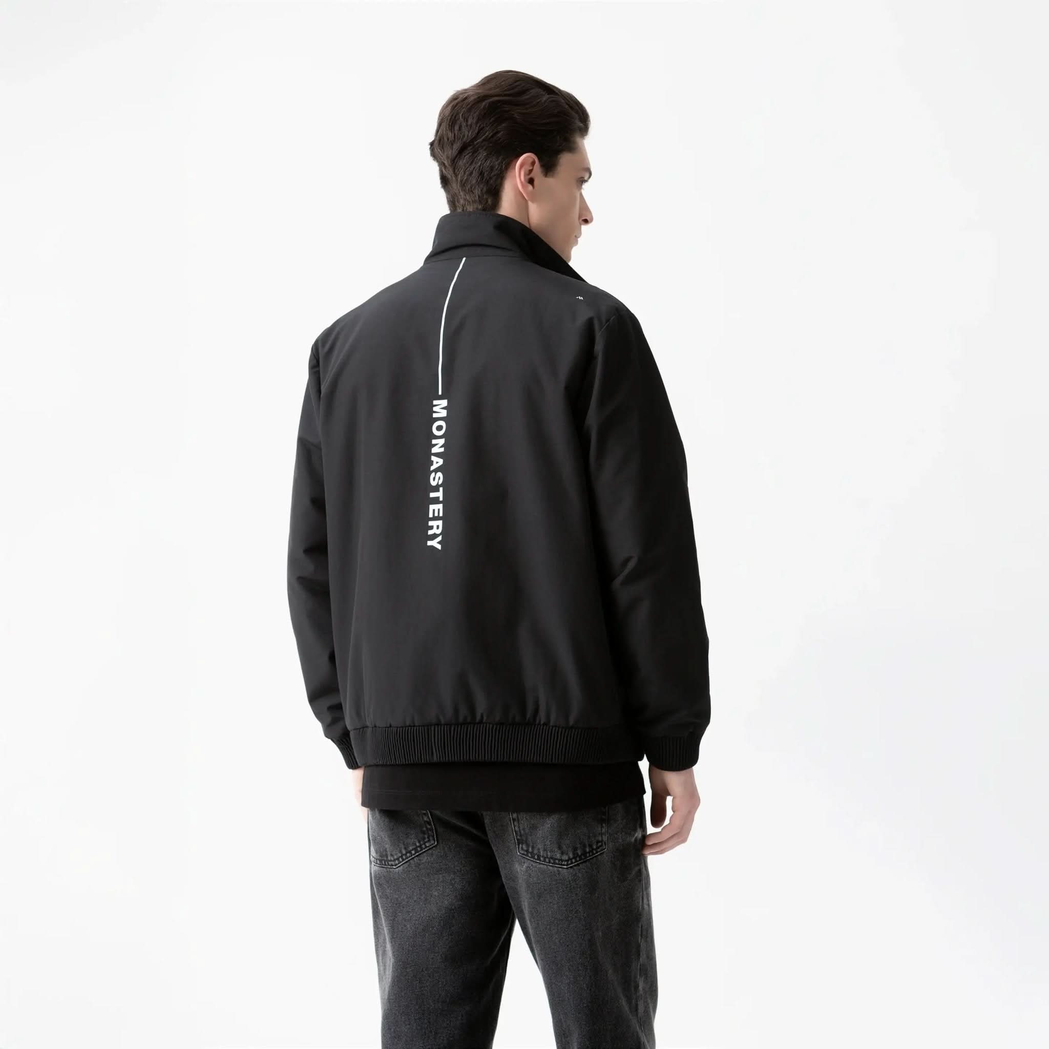 BOISE WINDBREAKER JACKET MEN BLACK - Monastery | Tienda Oficial Colombia