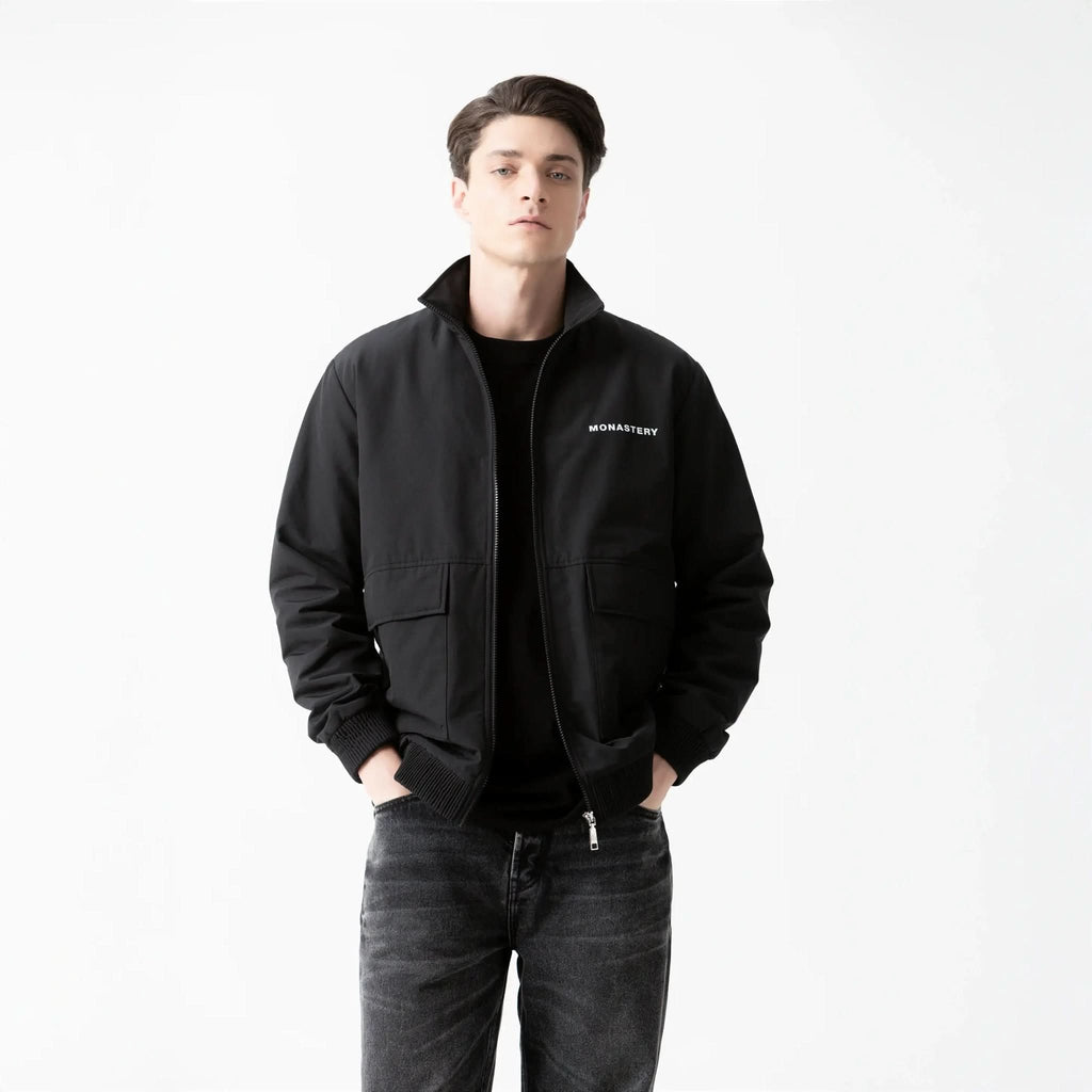BOISE WINDBREAKER JACKET MEN BLACK - Monastery | Tienda Oficial Colombia