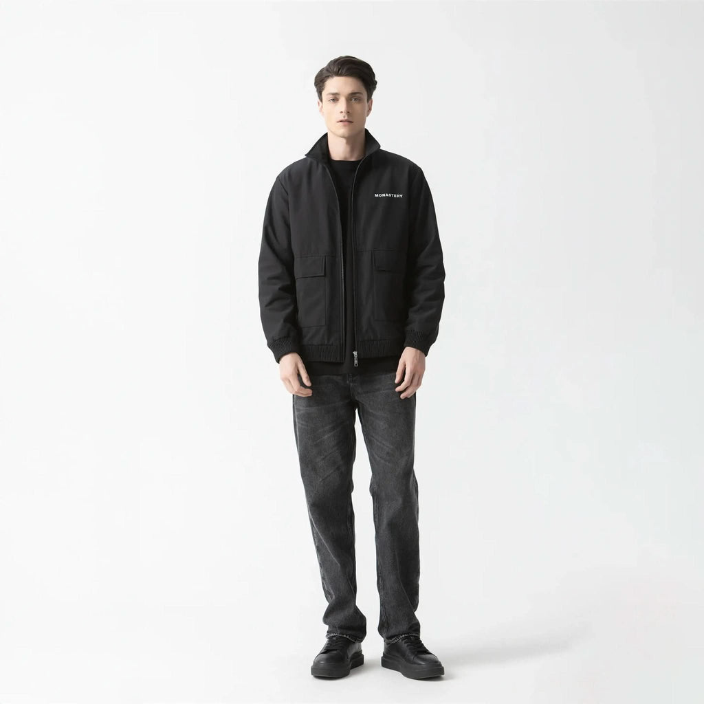 BOISE WINDBREAKER JACKET MEN BLACK - Monastery | Tienda Oficial Colombia