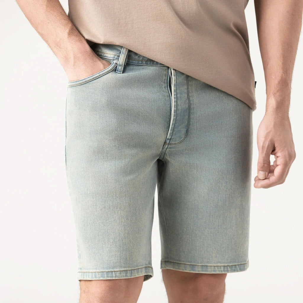 BOOMER DENIM SHORT MEN BLUE DENIM - Monastery | Tienda Oficial Colombia