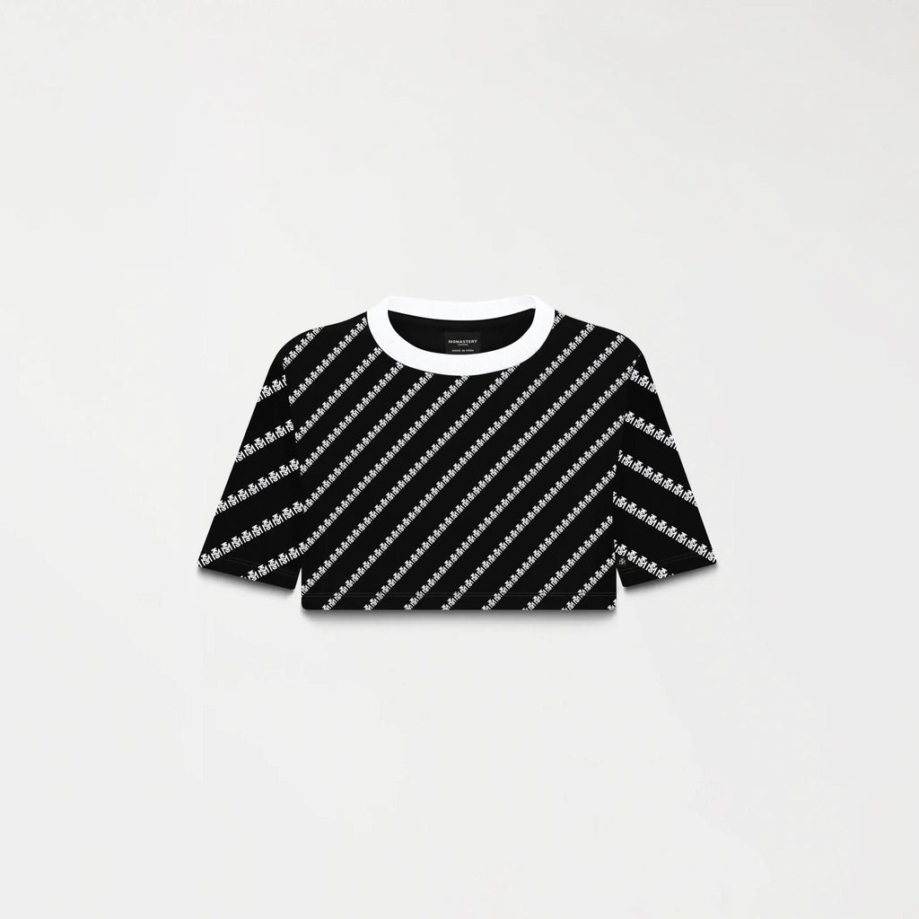 BRITANIA CROP TOP WOMEN BLACK - Monastery | Tienda Oficial Colombia