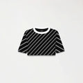 BRITANIA CROP TOP WOMEN BLACK - Monastery | Tienda Oficial Colombia