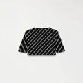 BRITANIA CROP TOP WOMEN BLACK